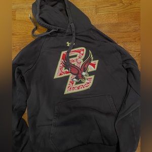 Unisex Boston College Sold Out Under Armour Red Bandana Sweatshirt. Size Small.